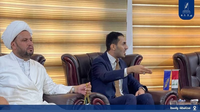 مسؤول المرصد الشبابي يلتقي قادة مكتب الشباب المركزي في محافظة واسط