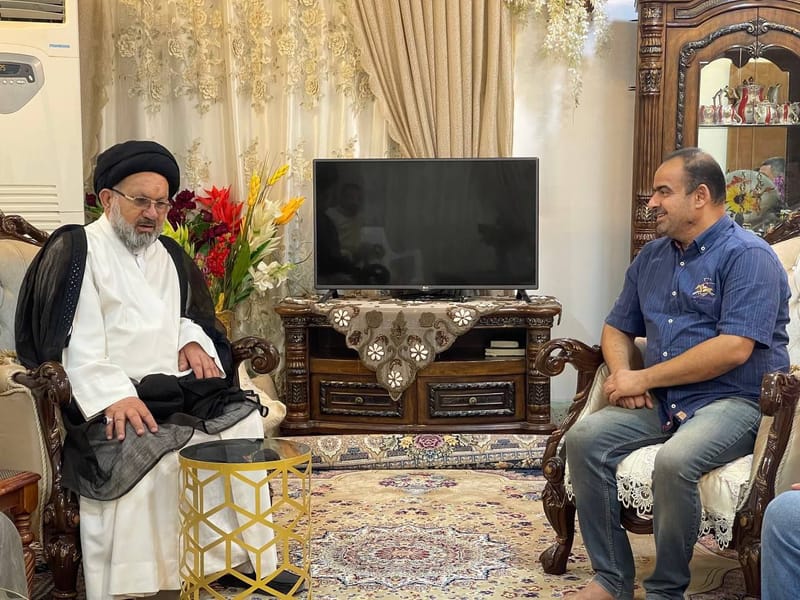 أمين محافظة ميسان يزورعددا من مرشحي تحالف قوى الدولة الوطنية