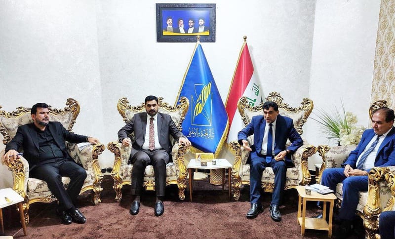 مسؤول تنظيمات الجنوب السيد قصي الموسوي يلتقي جمعاً من قيادات المحافظة البصرة