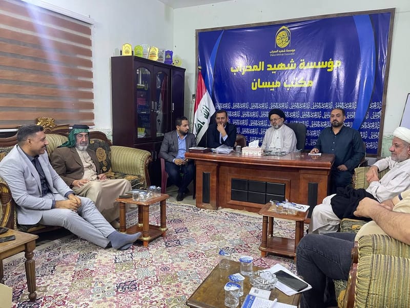 امانة ميسان تعقد اجتماعها برئاسة امين المحافظة