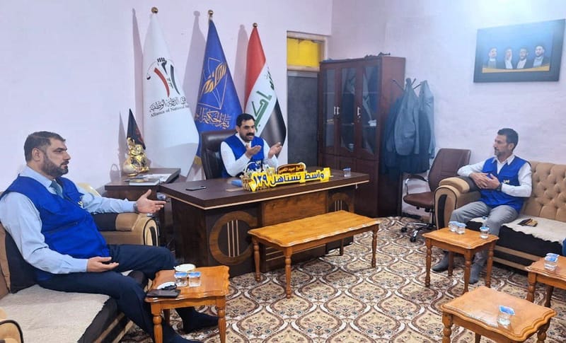 السيد قصي الموسوي يلتقي مسؤولي دوائر محافظة واسط