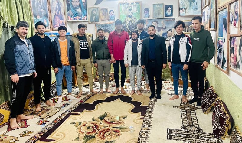 الاستاذ منتظر السغانبي في ميسان يلتقي مجموعة من المرتكزات التنظيمية