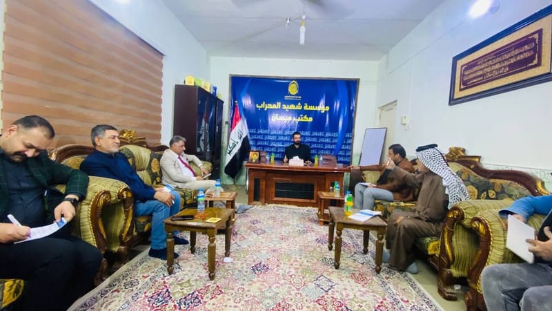 الدكتور محمد حسام الحسيني يزور محافظة ميسان