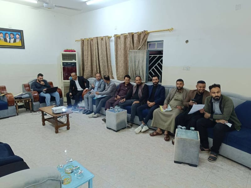 مسؤول تنظيمات محافظة المثنى يزور دائرة الرميثة