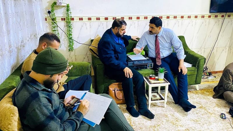 مسؤول تنظيمات الجنوب  يلتقي جمعاً من مسؤولي المكاتب والمناطق الخاصة بمكاتب (الحي١ - الحي٢ - البشائر)