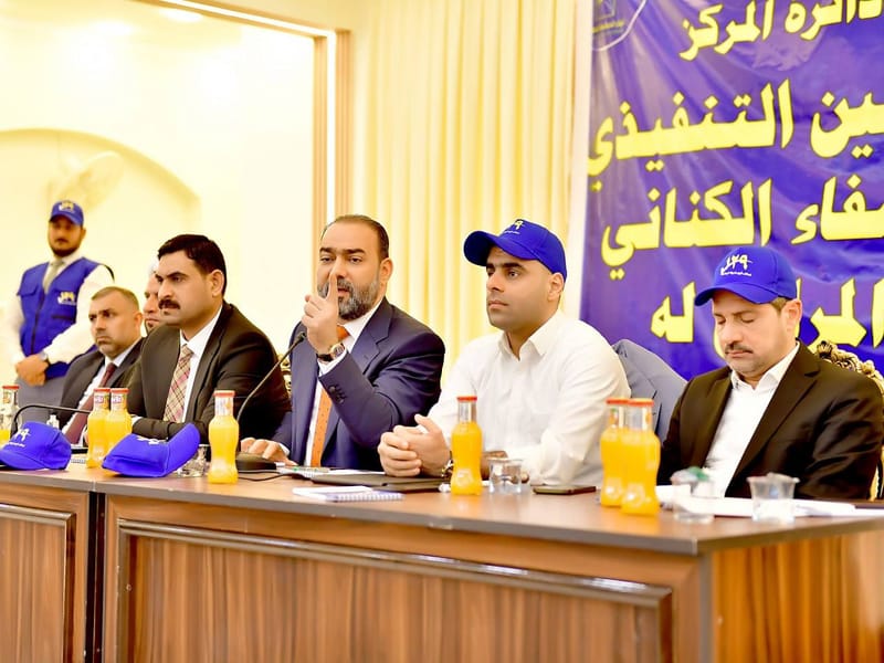في إطار زيارته إلى محافظة واسط؛ المكتب التنفيذي لتيار الحكمة الوطني يلتقي قادة الحكمة في مركز المُحافظة.