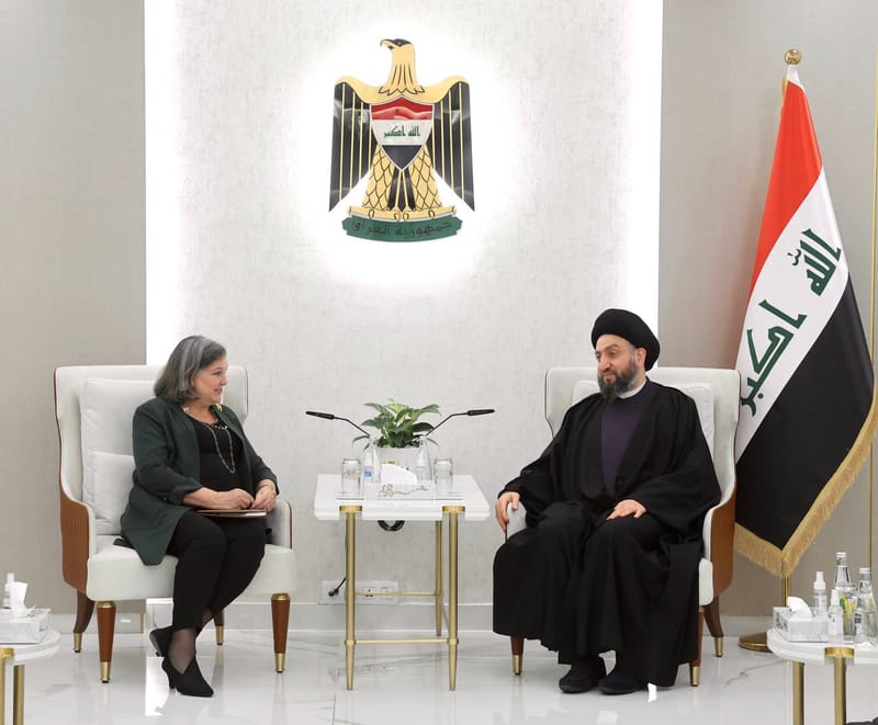 الحكيم يلتقي السيدة فيكتوريا نولاند نائب وزير الخارجية للشؤون السياسية للولايات المتحدة