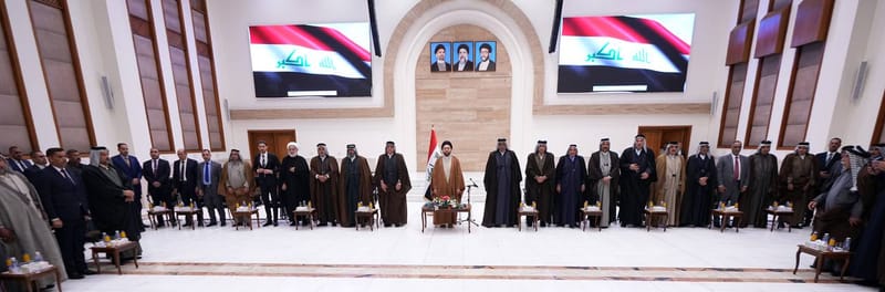 الحكيم يلتقي جمعا من شيوخ ووجهاء محافظة كربلاء المقدسة