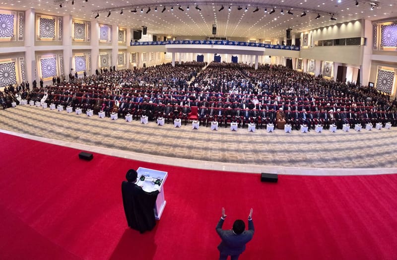 الحكيم : السیادة العراقیة ھي المدخل الأساسي لتحقیق الأمن والاستقرارفي المنطقة