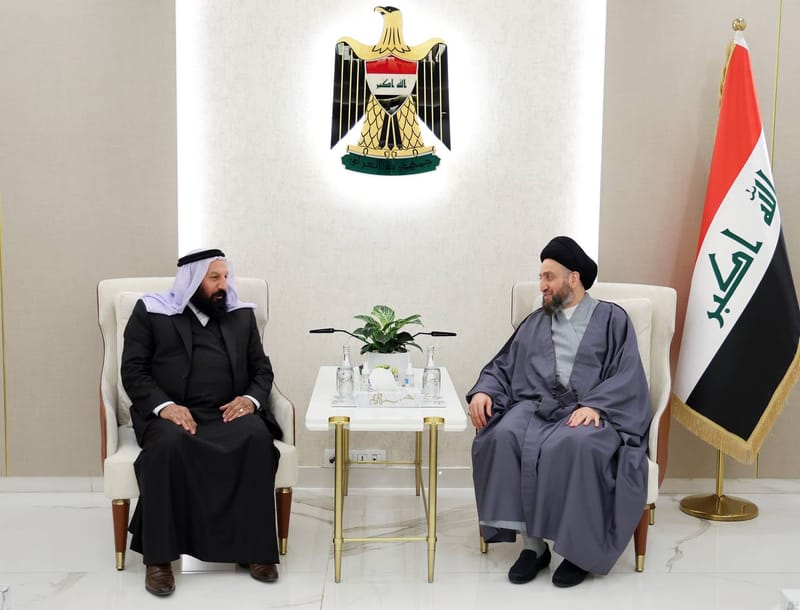 الحكيم يلتقي الأستاذ وحيد مندو حمو رئيس الحركة الإيزيدية من أجل الإصلاح والتقدم