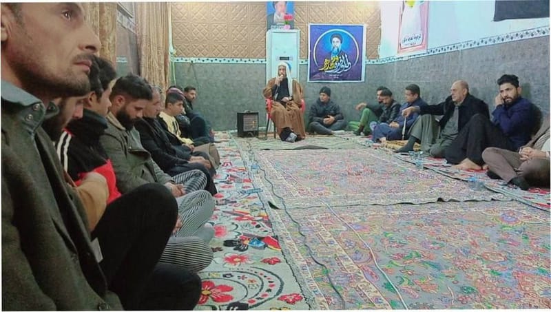 مجلس العزاء في مضيف الاستاذ زيد جاسم الخفاجي/ محافظة بابل على رحيل شهيد المحراب