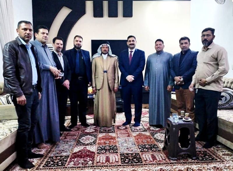 في لقاءات متعددة.. مسؤول تنظيمات الجنوب السيد قصي الموسوي يزور عددا من وجهاء محافظة واسط