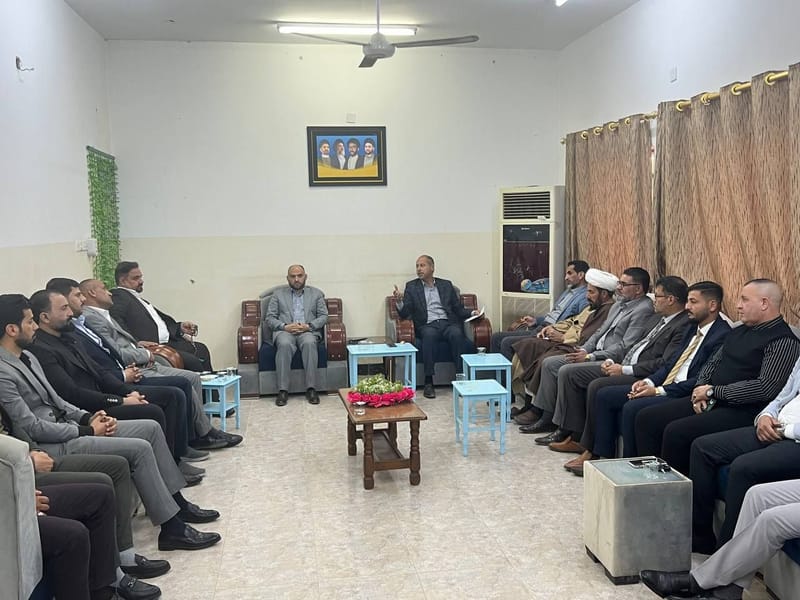 الأمانة التنفيذية لتيار الحكمة الوطني في محافظة المثنى تعقد اجتماعها الدوري