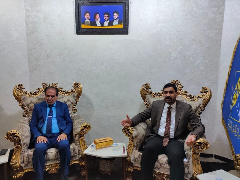 السيد قصي الموسوي يعقد اجتماعاً مع مسؤولي المكاتب لدوائر محافظة البصرة