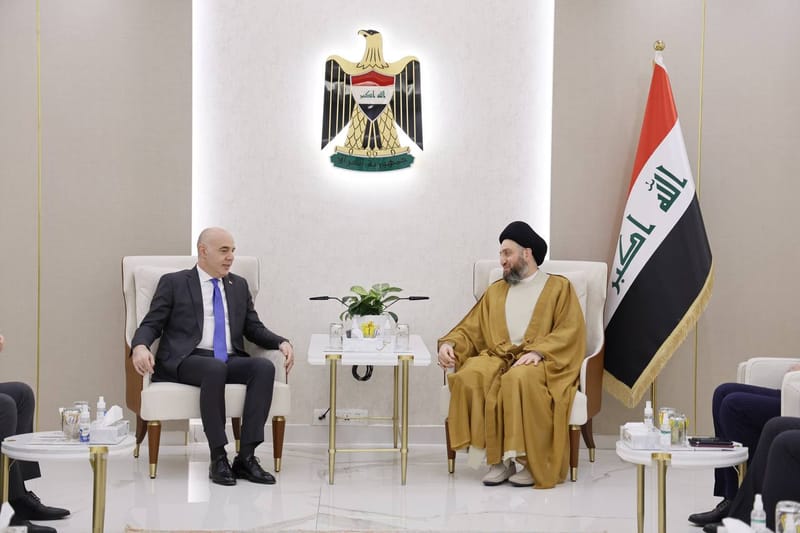 الحكيم يستقبل سفيرالجمهورية التركية لدى العراق سعادة الأستاذ علي رضا كوناي