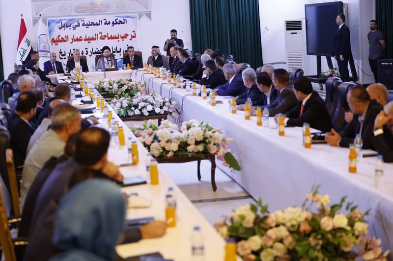 زيارة سماحة السيد الحكيم لمحافظة بابل