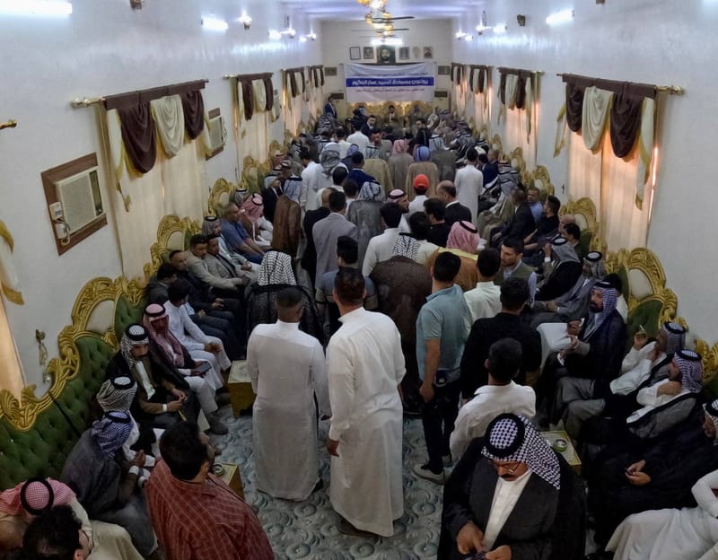 زيارة سماحة السيد عمار الحكيم مضيف بني حجيم