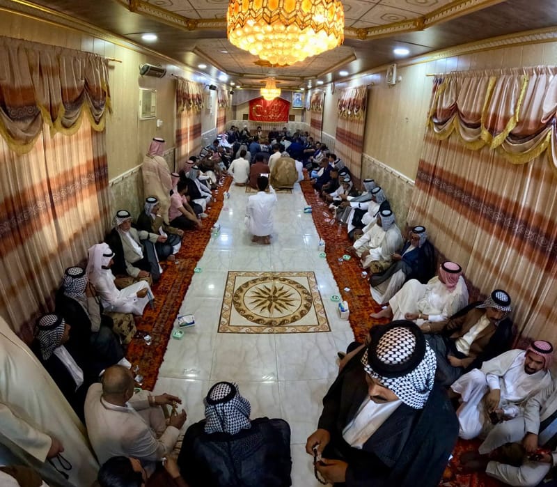 زيارة سماحة السيد عمار الحكيم مضيف ال فرطوس