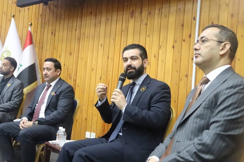 شارك مسؤول مكتب العلاقات الوطنية والمهني الدكتورمحمد حسام الحسيني ورقة بحثية بعنوان ( تاريخ ومستقبل العدالة الانتقالية في العراق ) ضمن المؤتمر العلمي الاول للجمعية العراقية للعلوم السياسية