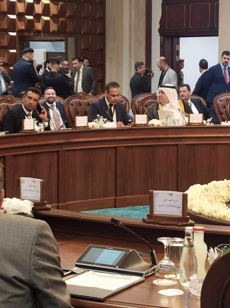 رئيس مجلس محافظة بابل الأستاذ أسعد المسلماوي يشارك في مؤتمر التعاون التشريعي والرقابي بين مجلس النواب ومجالس المحافظات غير المنتظمة بإقليم.