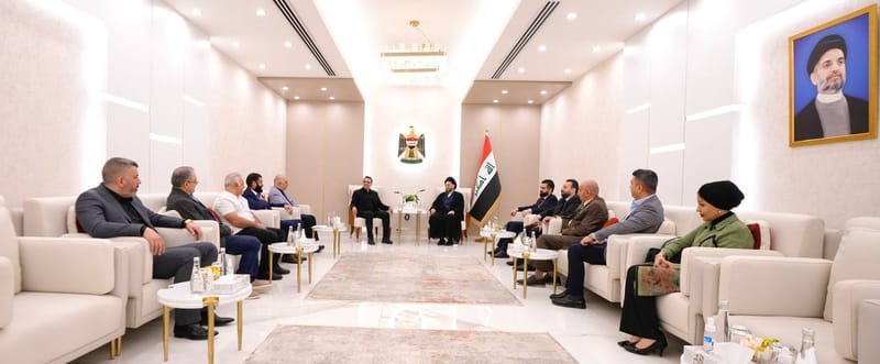 لقاء سماحة السيد عمار الحكيم  وفد نقابة أطباء الأسنان في العراق