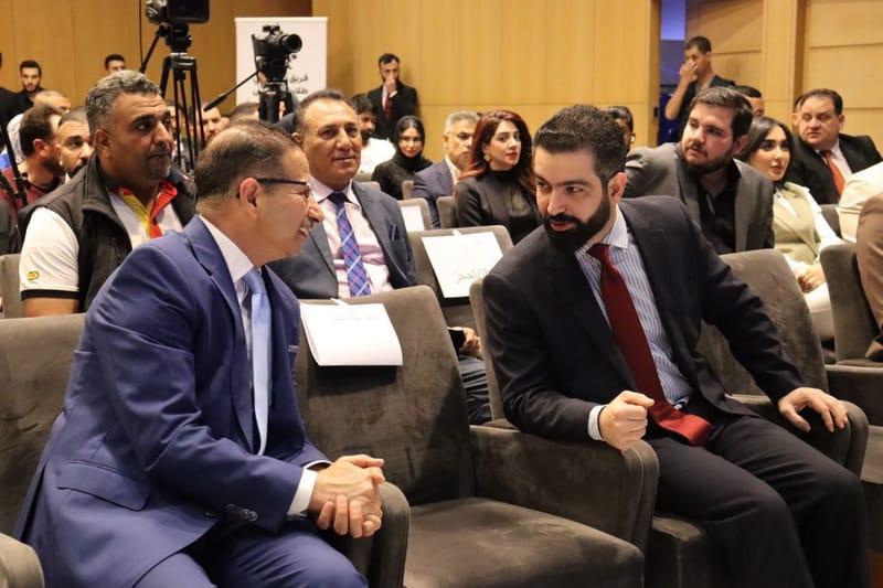 مشاركة  مسؤول مكتب العلاقات الوطنية والمهني الدكتورمحمد حسام الحسيني الجلسة الحوارية التي اقيمت ضمن فعاليات ملتقى شباب العراق و