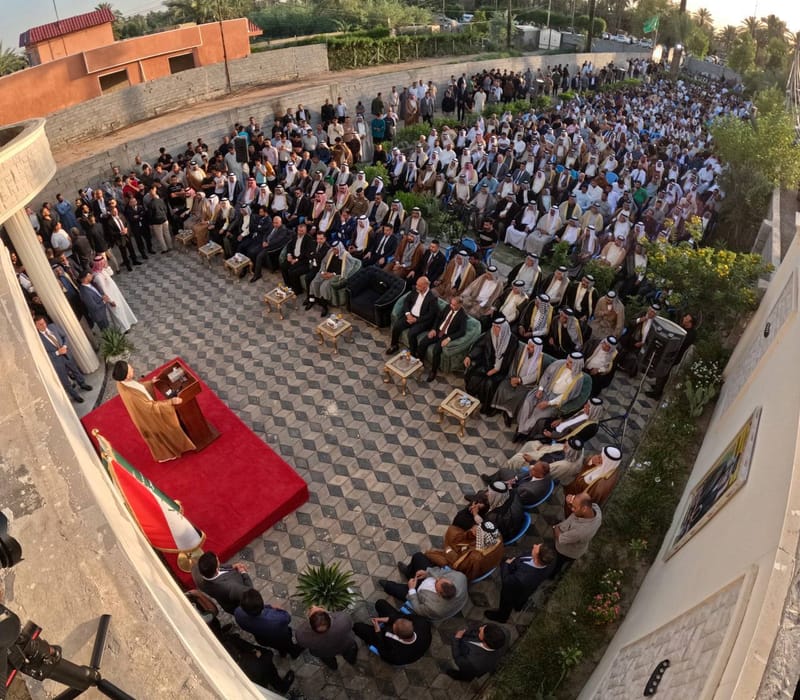 زيارة سماحة السيد عمار الحكيم قضاء المحمودية