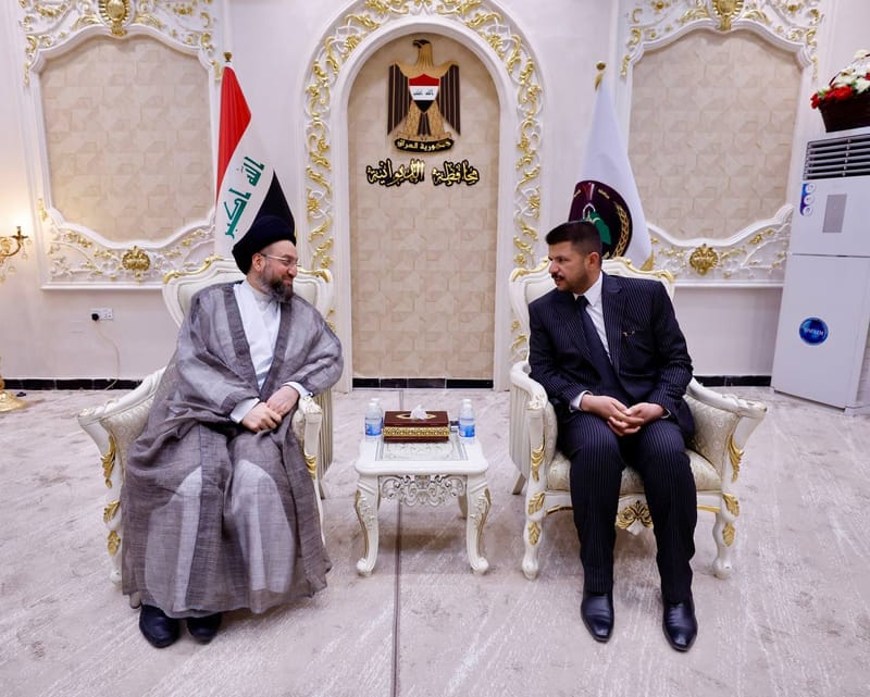 زيارة سماحة السيد عمار الحكيم  إلى محافظة الكرم والأصالة الديوانية