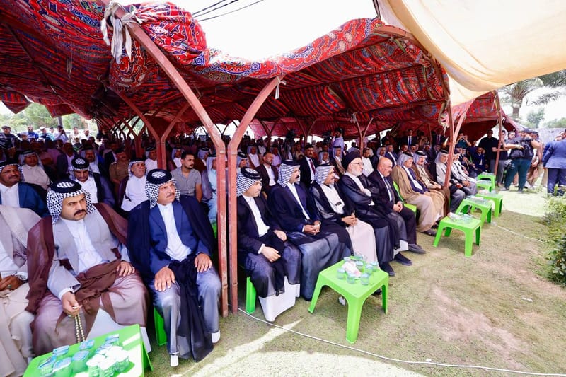 زيارة سماحة السيد عمار الحكيم مضيف السادة العواودة