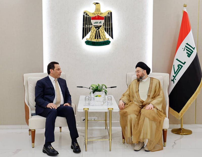 استقبل سماحة السيد عمار الحكيم  وفد كتلة المبادرة النيابية برئاسة الأستاذ السيد زياد الجنابي