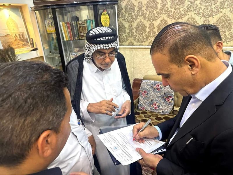 مناشدة أهالي مدينة القاسم عليه السلام.. تبنى الأستاذ اسعد المسلماوي رئيس مجلس محافظة بابل حملة تنظيف مكثفة