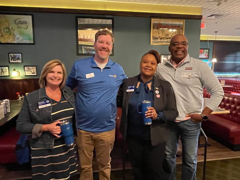 District Governor Visit