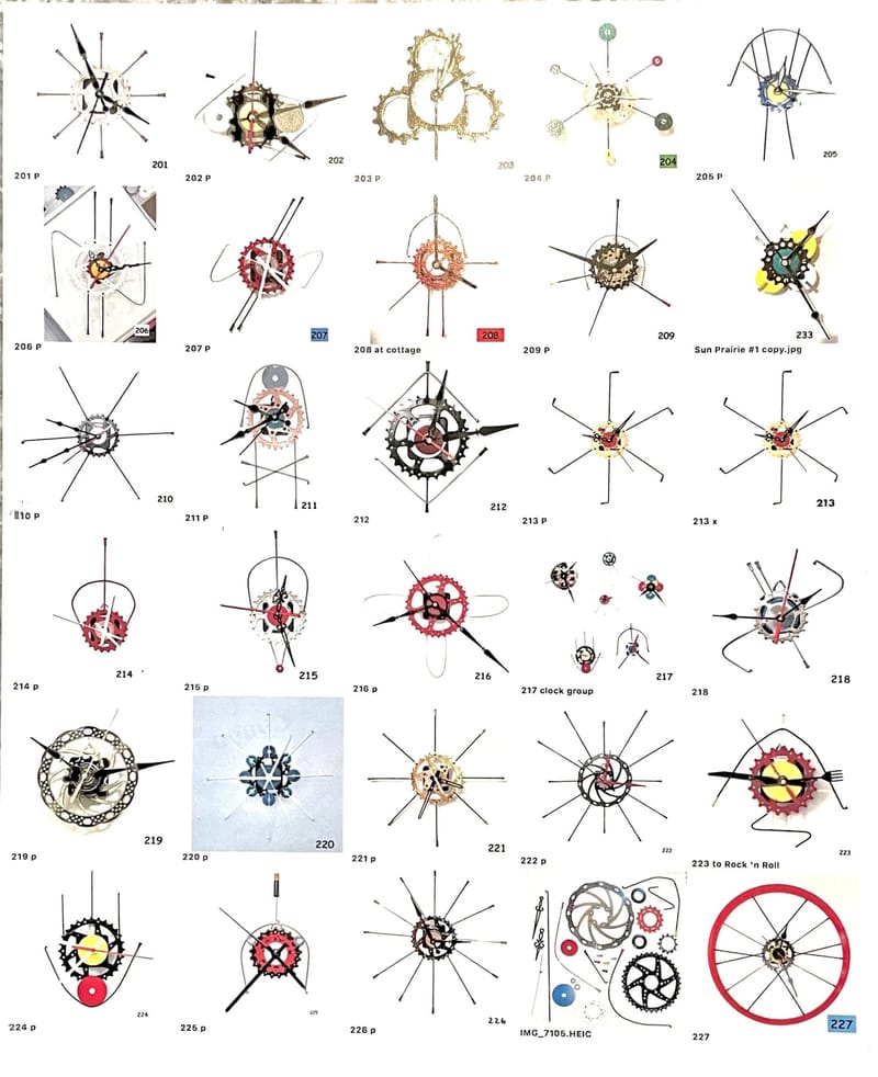 MORE CLOCKS MADE, ALL THEIR OWN