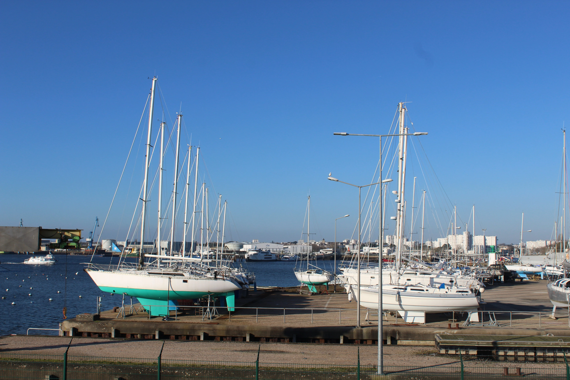 Plan parking bateau