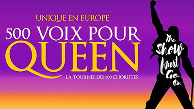 500 voix pour queen