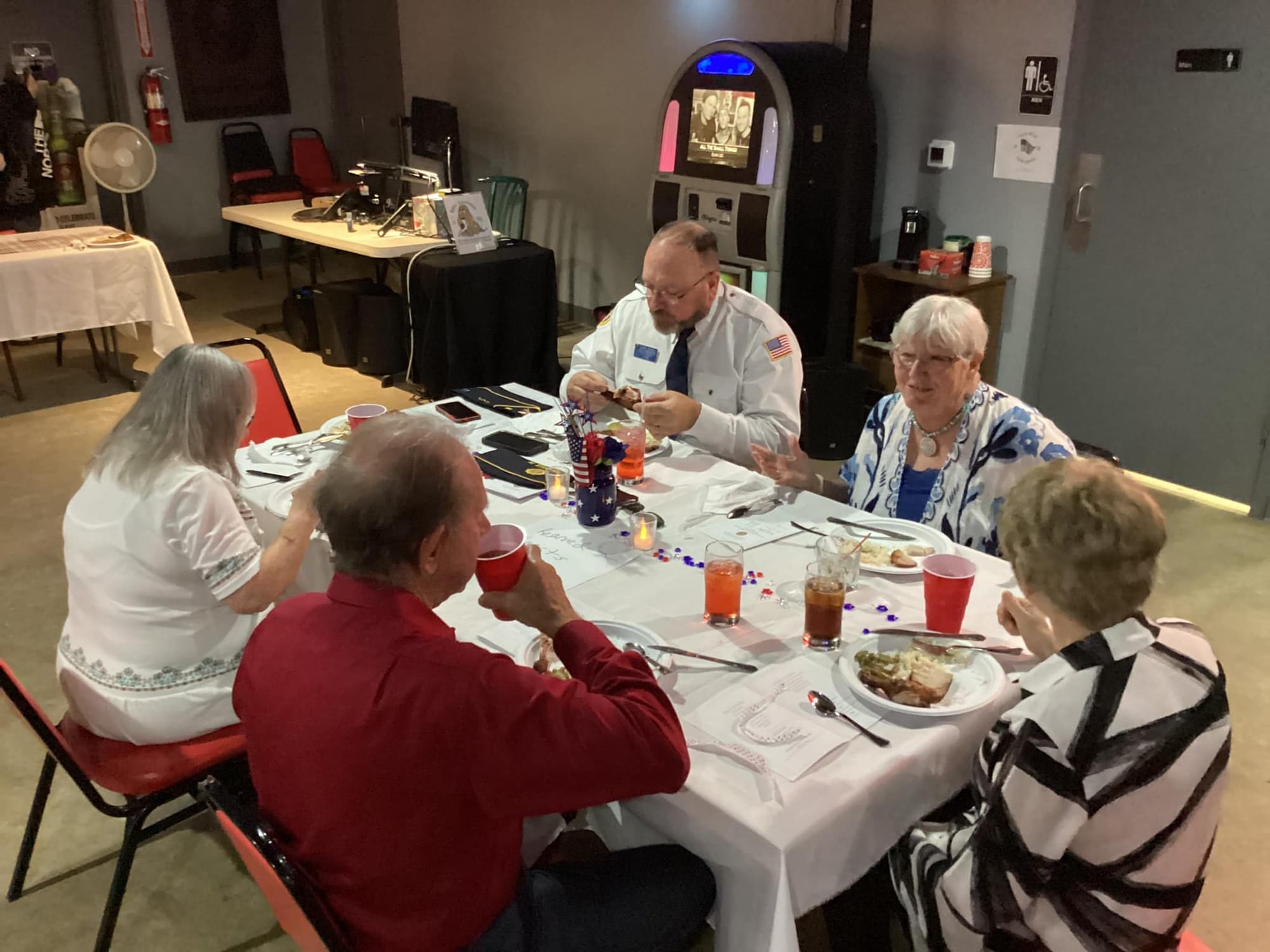 Post 95 Volunteer Awards Dinner and Ceremony, Dinner Is Served!