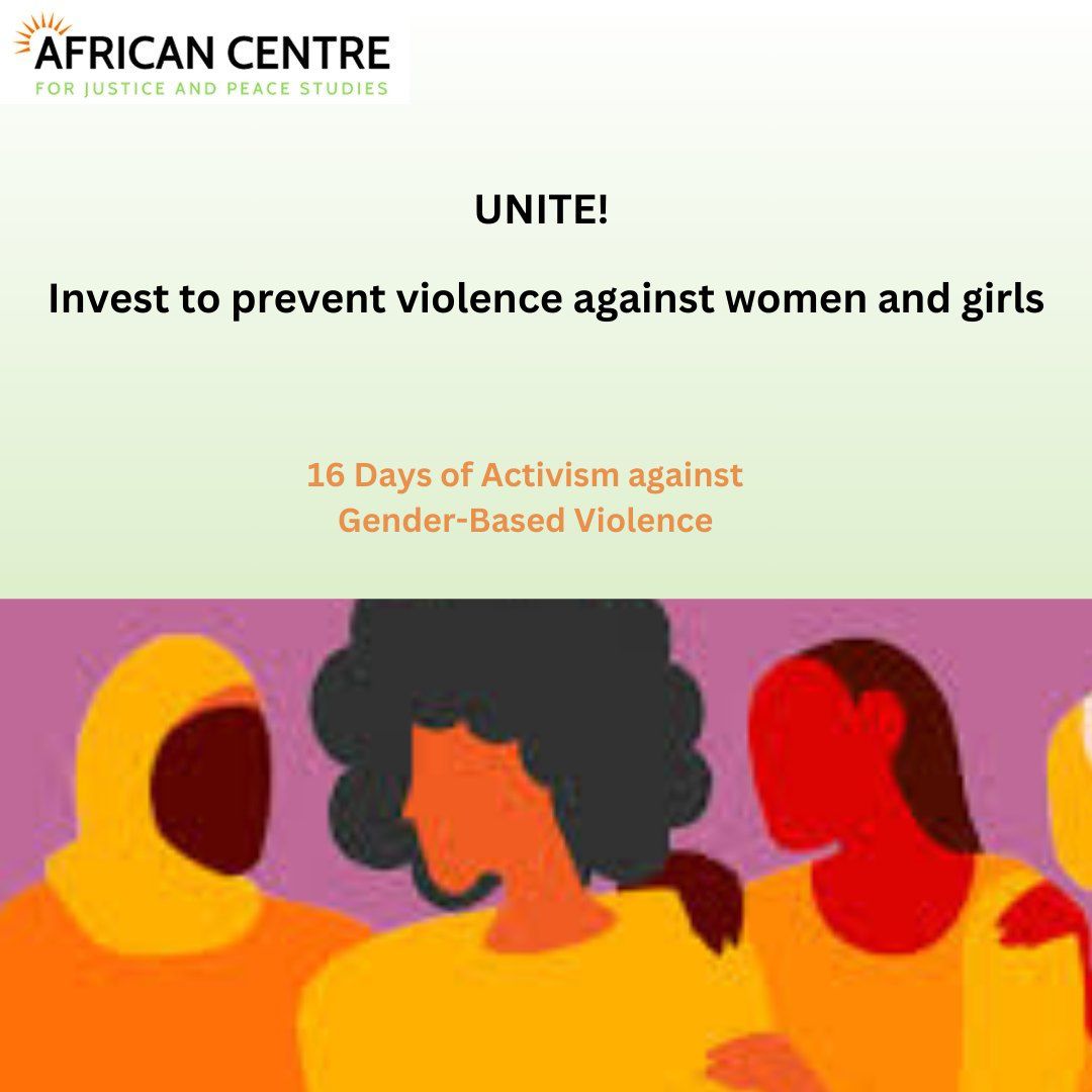 16 Days of Activism against Gender-Based Violence