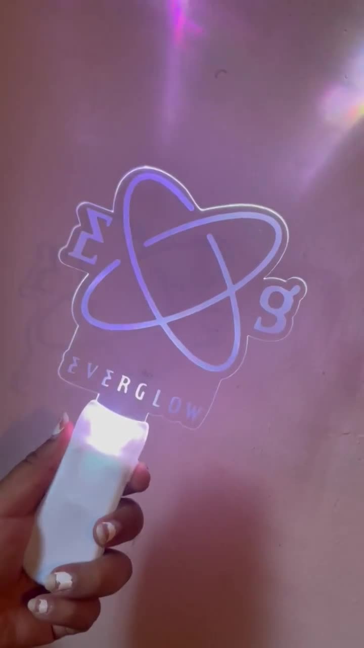 First Project: Acrylics lightsticks for KCON in LA video thumbnail