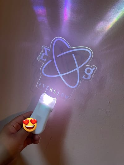 First Project: Acrylics lightsticks for KCON in LA image