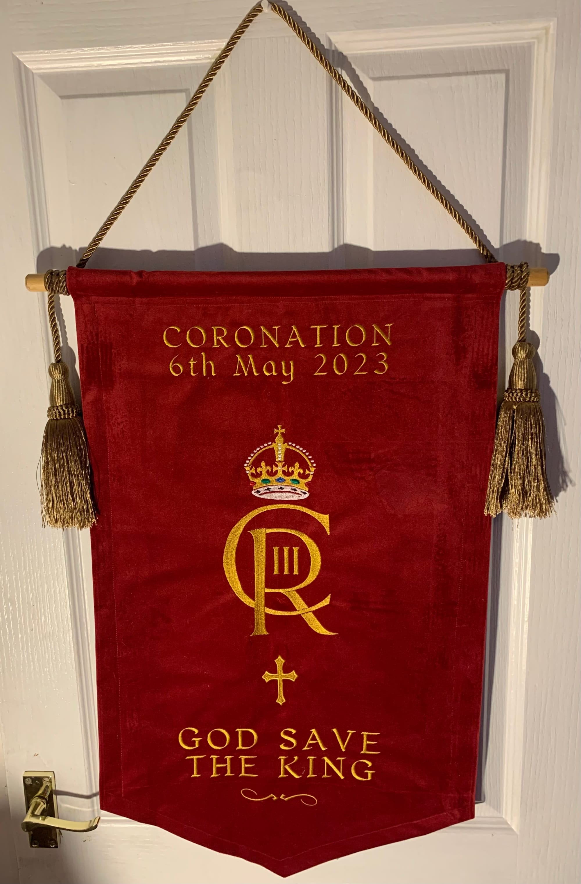 King Charles III Pennant