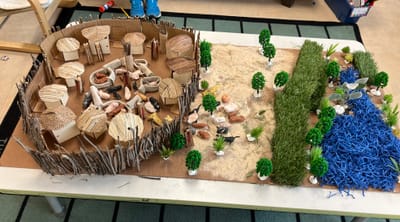 THE MAASAI DIORAMA!