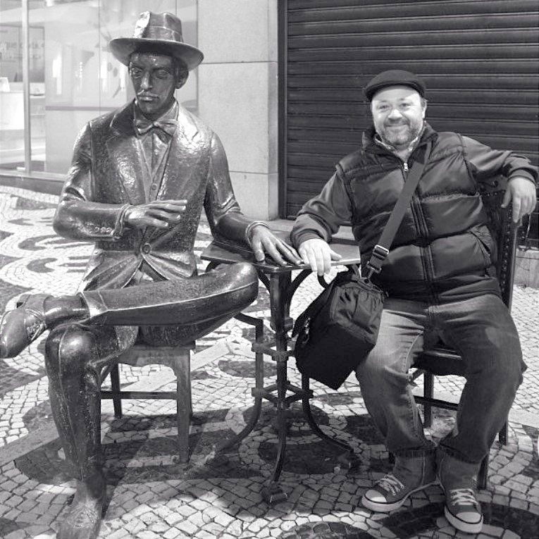 Fernando Pessoa en Chiado, Lisboa