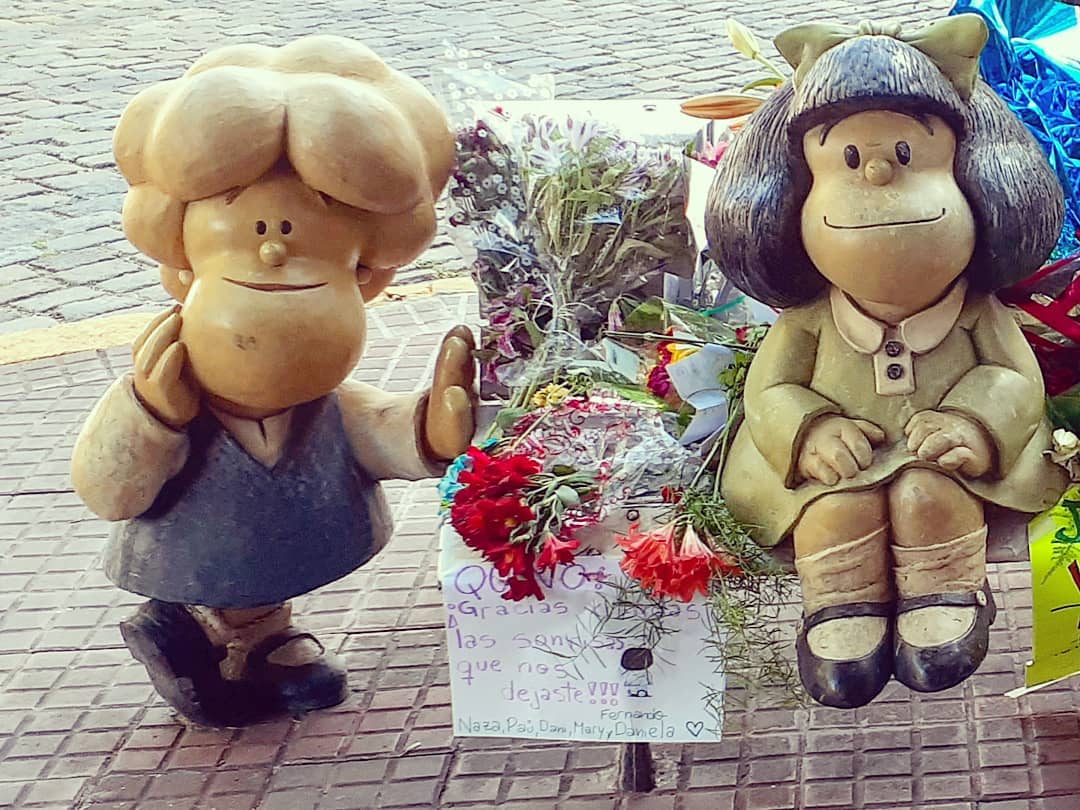 Monumento a Mafalda, San Telmo BA