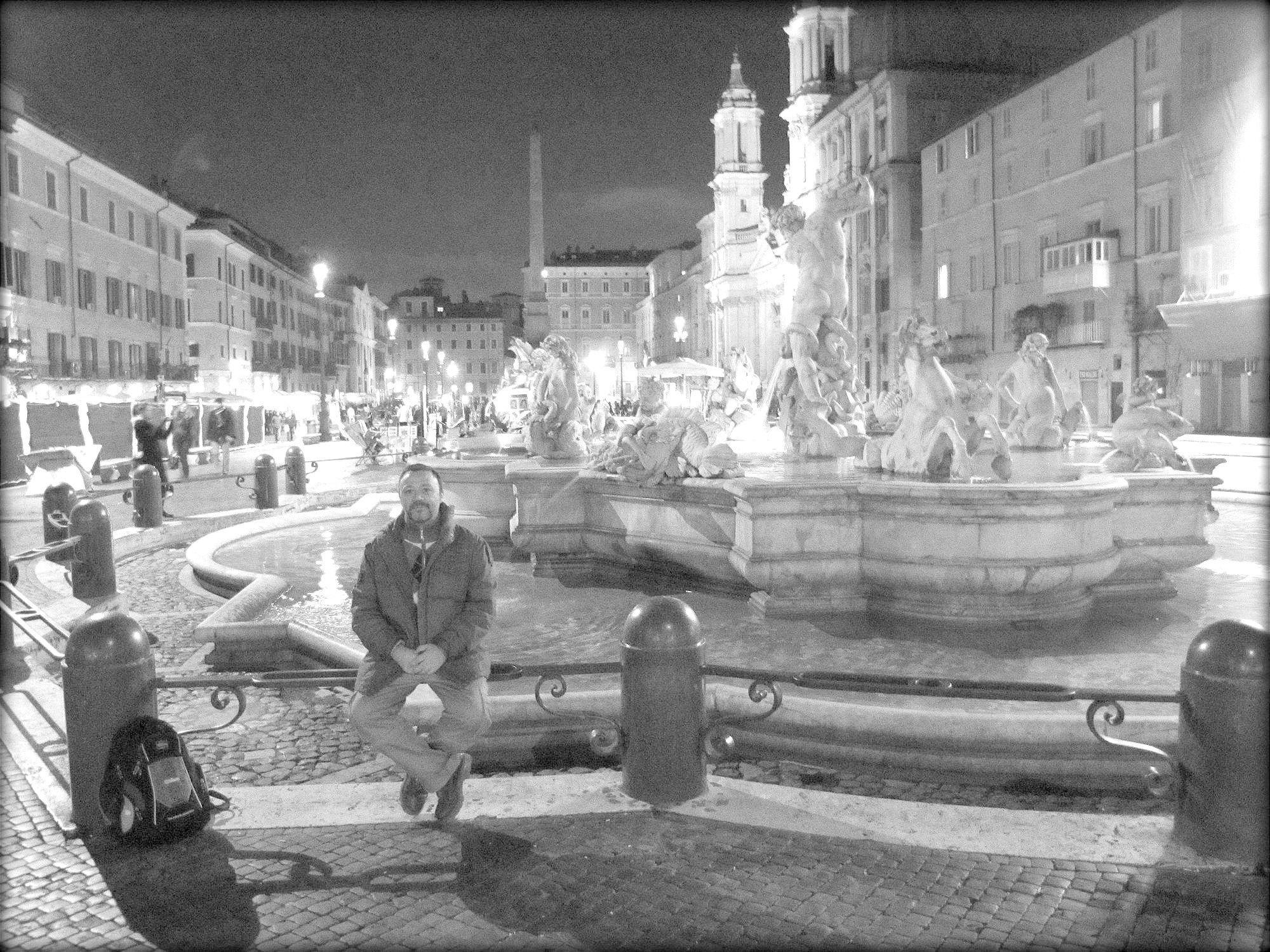 Fontana de los cuatro ríos, Roma