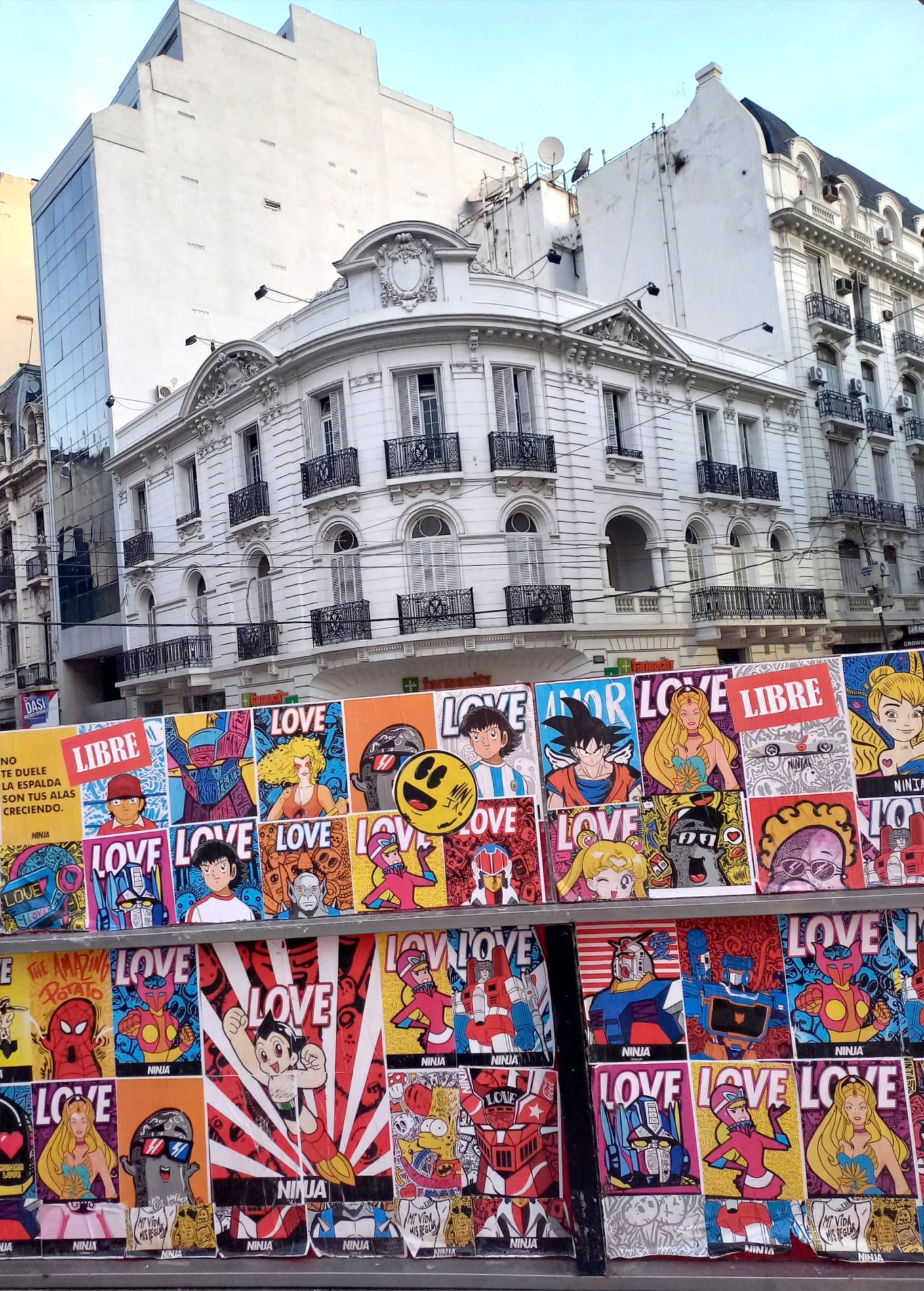 Buenos Aires intervenida por PopArt