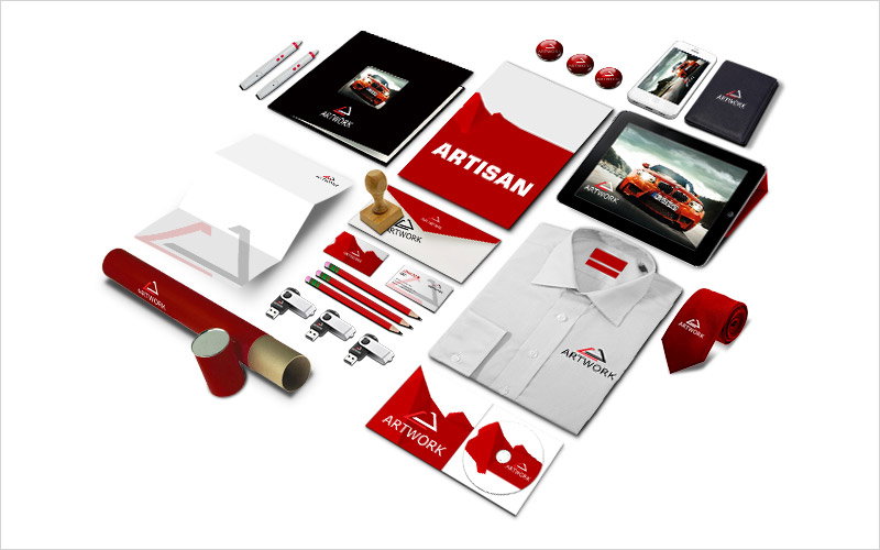 هوية للمؤسسة او الشركة كاملة