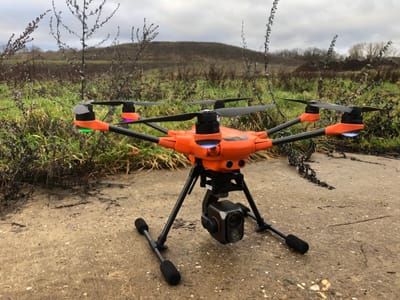 Unsere Drohnenflugeinrichtung