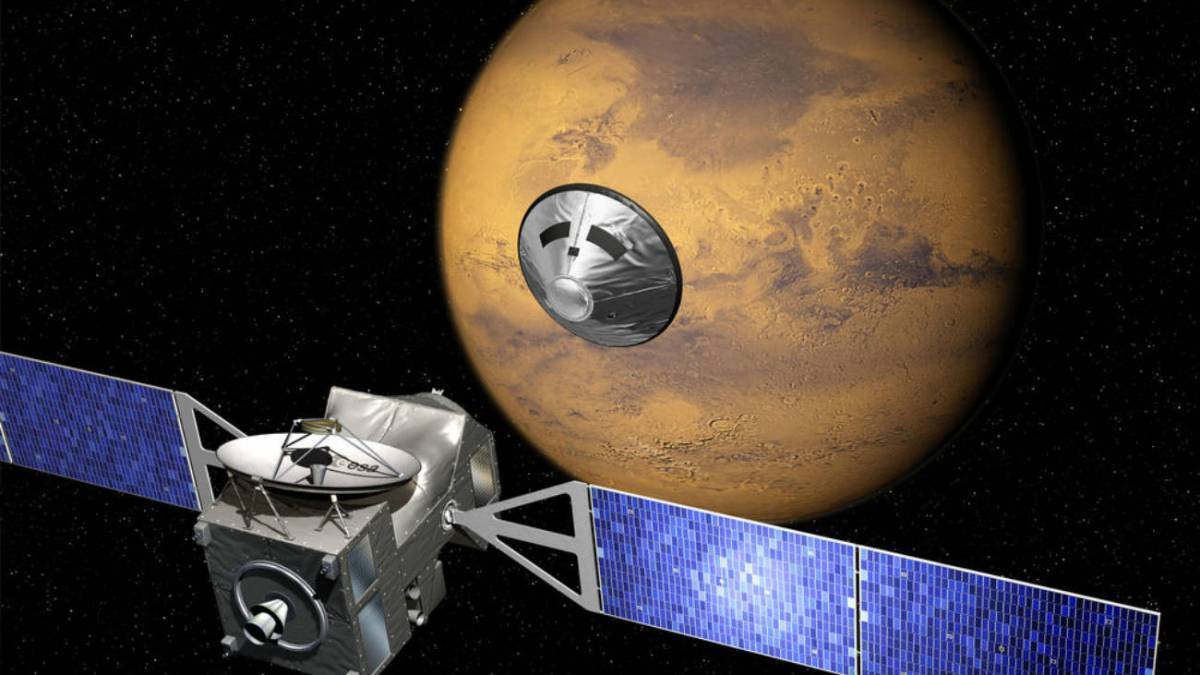 El histórico descenso de Europa en Marte