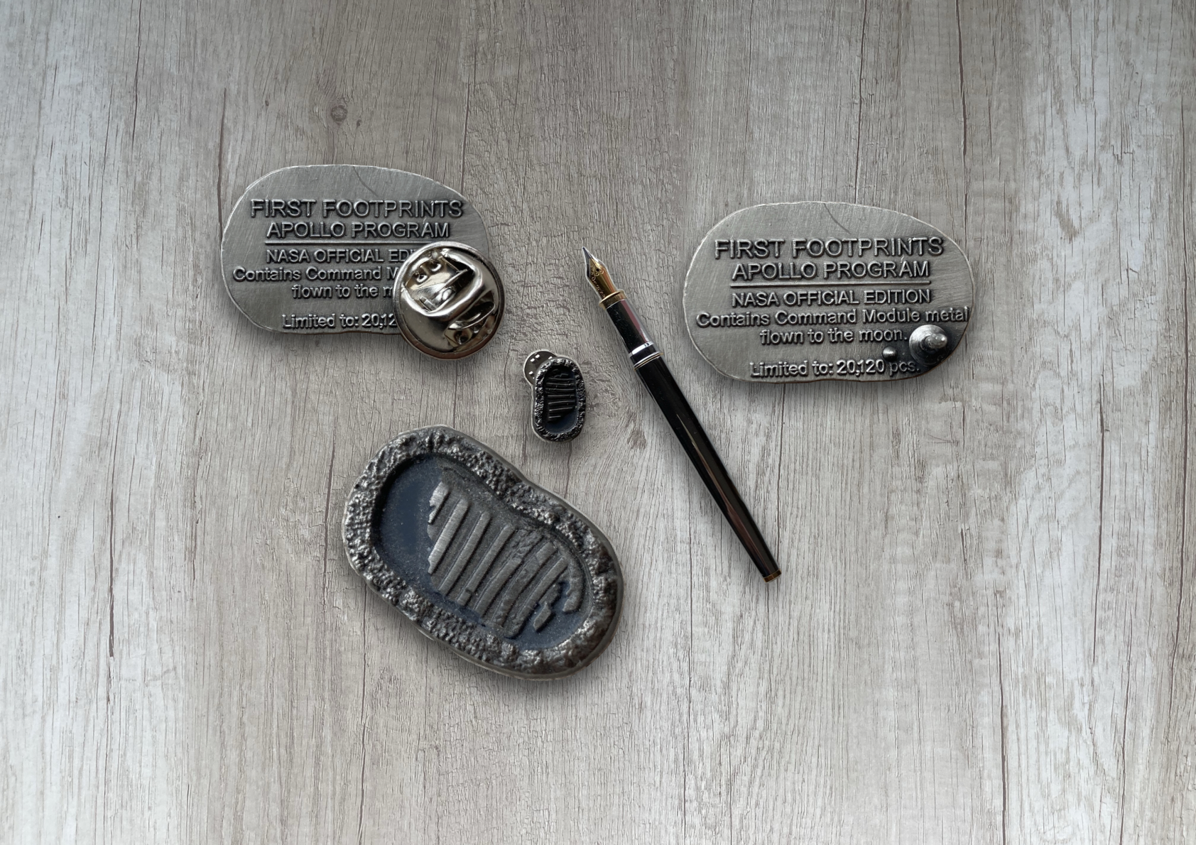 La huella de Neil Armstrong