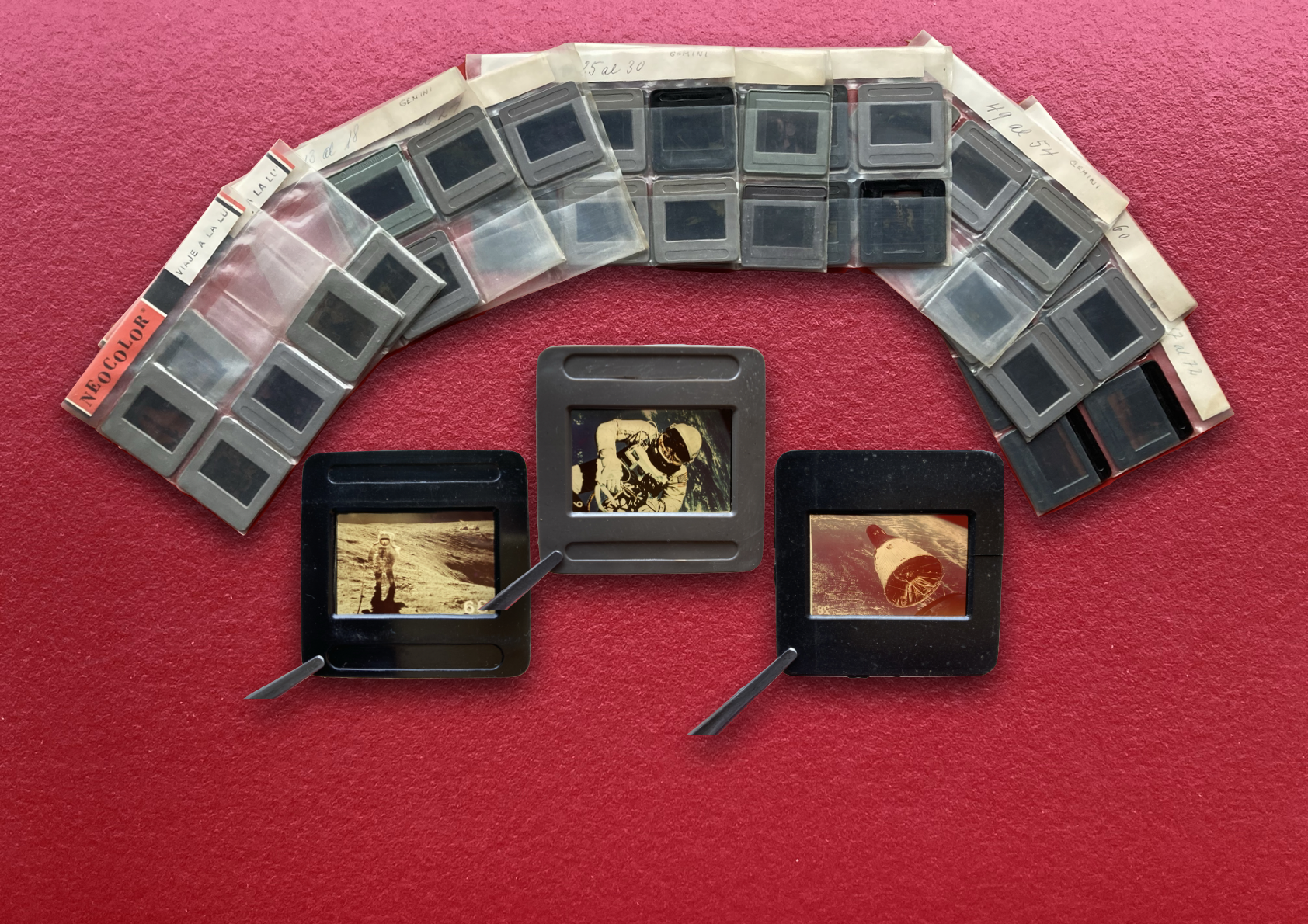 Diapositivas "Viaje a la Luna"